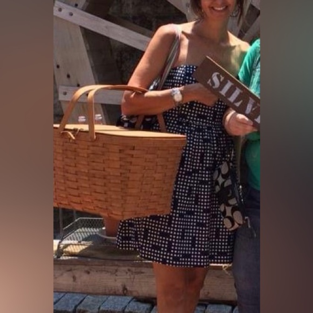 GAP strapless dress with POCKETS